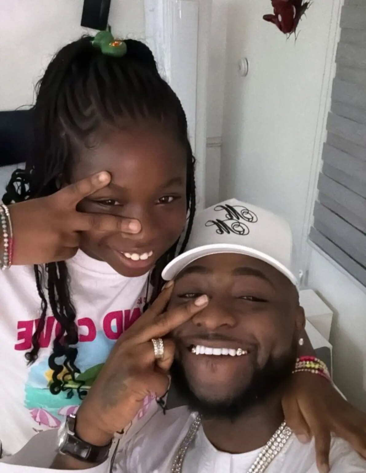 Davido lastly reunites with daughter Imade after custody battle Davido lastly reunites with daughter Imade after custody battle
