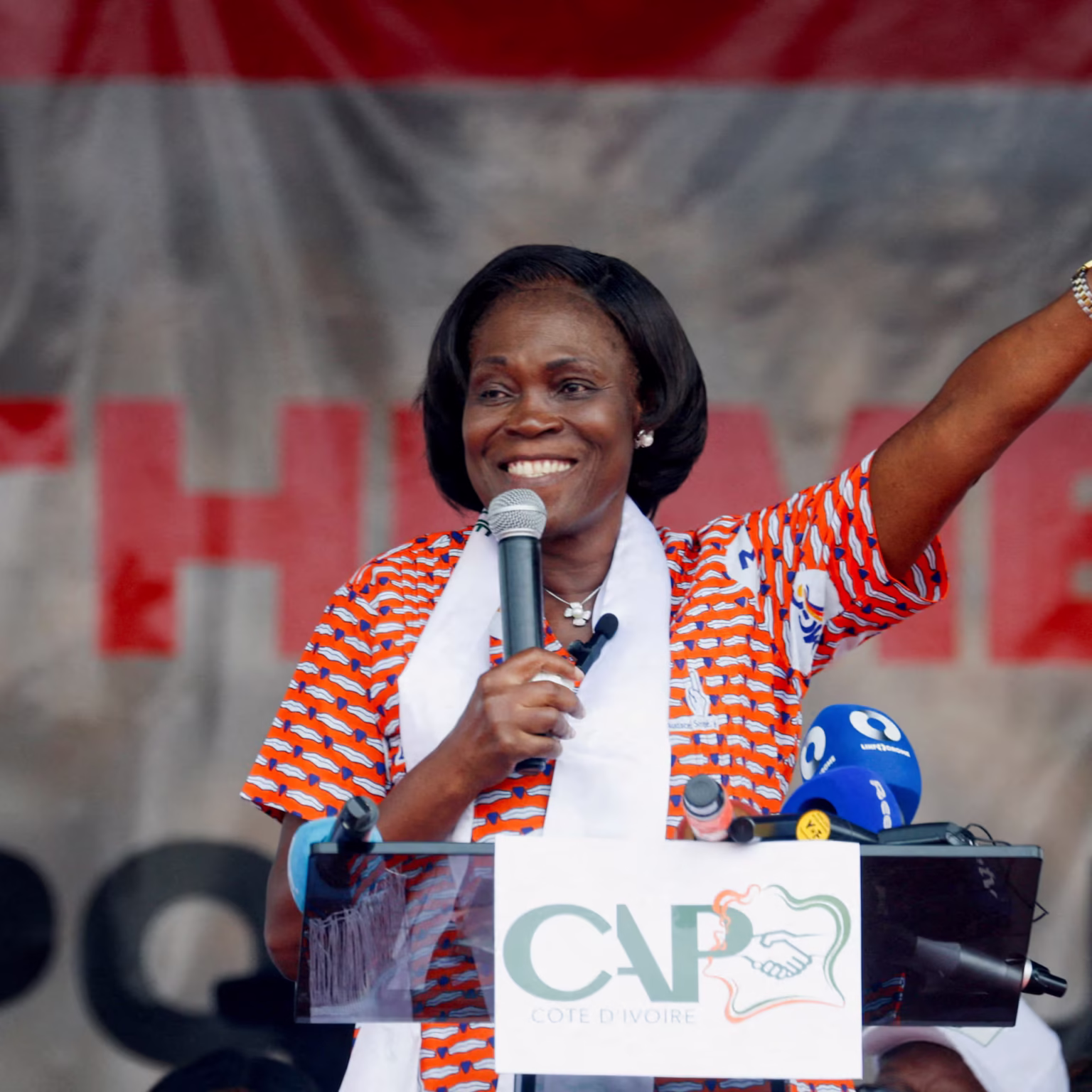 Simone Gbagbo rallies women for presidential bid in Abidjan