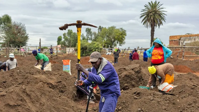 Gold fever hits South Africa after lucky find in cattle pen