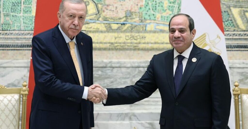 Egypt’s Sisi, Turkey’s Erdogan discuss Gaza, Iran in Cairo