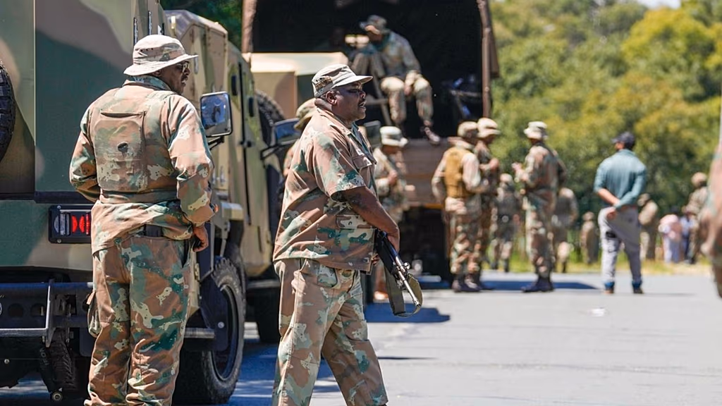 South Africa deploys troops in Johannesburg to tackle organized crime