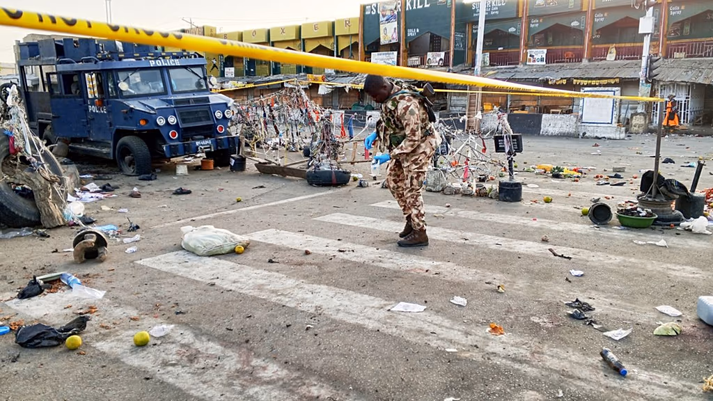 Suspected suicide attacks kill at least 23 in north-east Nigeria