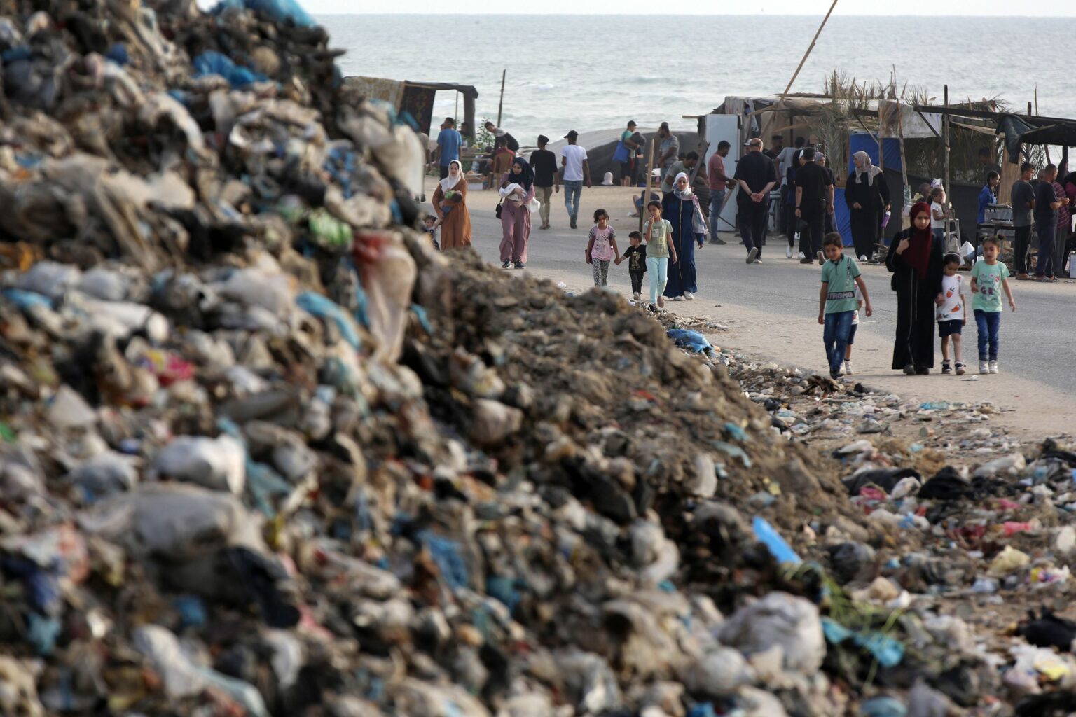 Gaza garbage crisis: Two million trapped in sea of waste and rubble